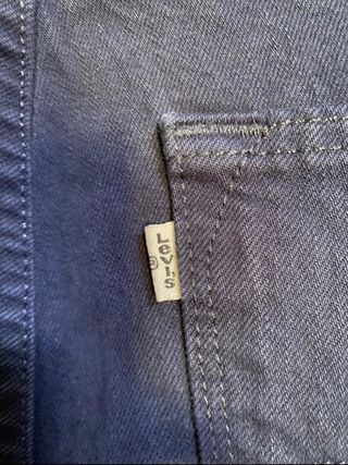 Levi's 504 Shorts Uomo W30 Blu Cotone