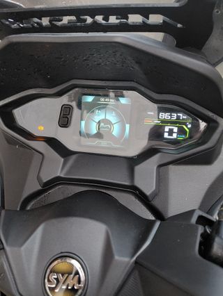 SYM TL 508 Maxi Scooter Negra/Morado