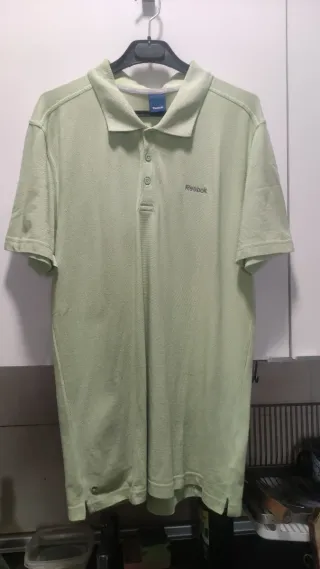 Polo Reebok Verde Talla L
