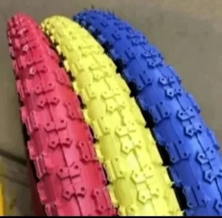 20"x2.125 BMX par neumaticos cubiertas azuis