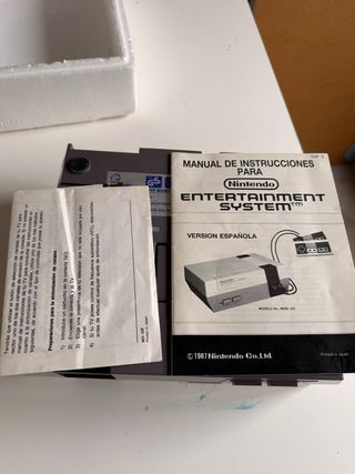 Nintendo NES Completa con Scatola Versione Spagnola