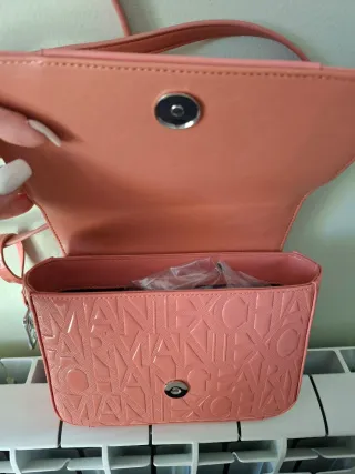 Borsa Armani Exchange rosa