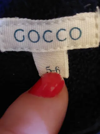 Cazadora Gocco acolchada azul marino