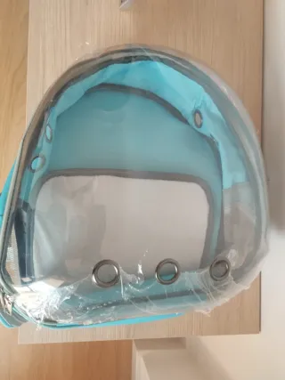 Mochila transportín para gato