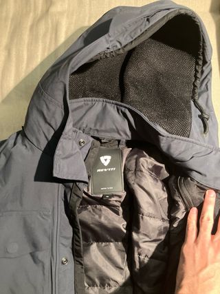 Chaqueta Moto Revit Azul Marino