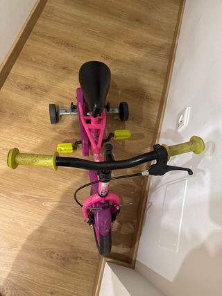 Bicicleta infantil rosa