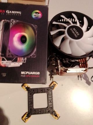Mars Gaming MCPU-VR Doble ARGB Ventilador CPU