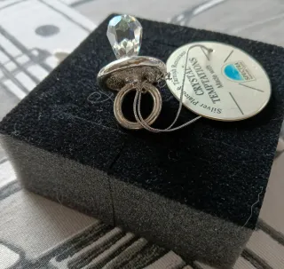 Mini ciuccio cristalli Swarovski