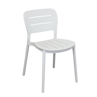 Sedia in Polipropilene Impilabile Outdoor Bianco
