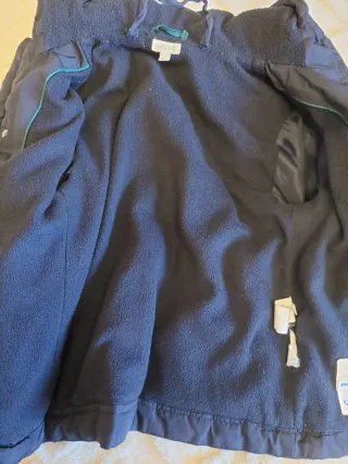 Cazadora Gocco azul marino acolchada