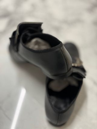 Zapatos Falleros Negros con Hebilla