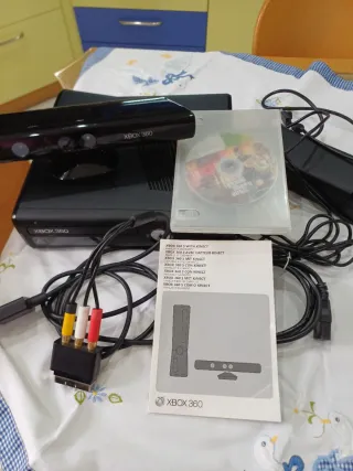 Xbox 360 con Kinect e accessori