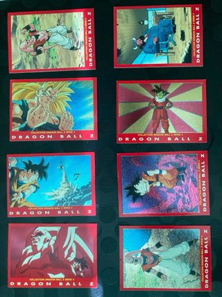 Cartas Dragon Ball Z Serie 4 1989 Colección