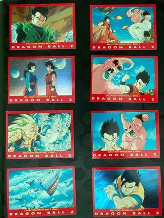 Cartas Dragon Ball Z Serie 4 1989 Colección