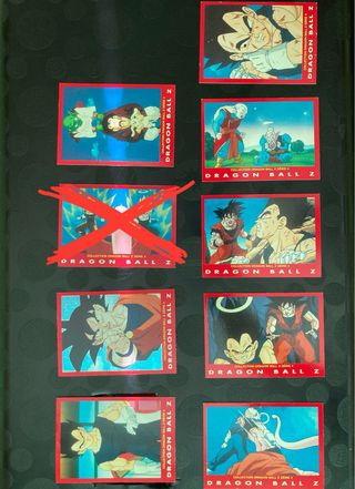 Cartas Dragon Ball Z Serie 4 1989 Colección