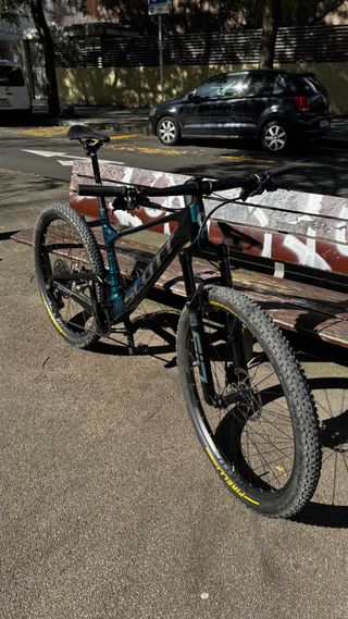 Bicicleta Scott Spark RC Team Azul Talla L