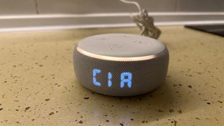 Amazon Echo Dot Orologio Bianco