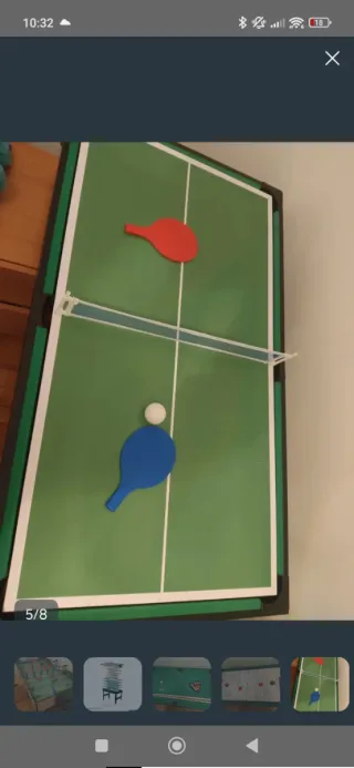 Mesa de futbolín 15 en 1