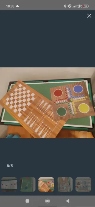 Mesa de futbolín 15 en 1