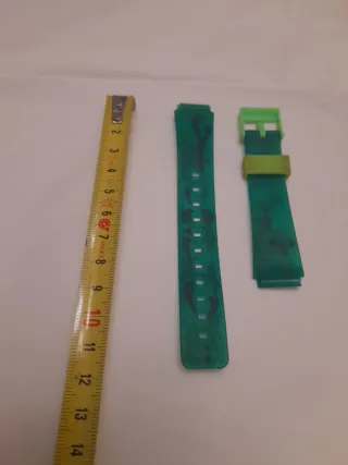 Correa Reloj Casio Dinosaurios Verde