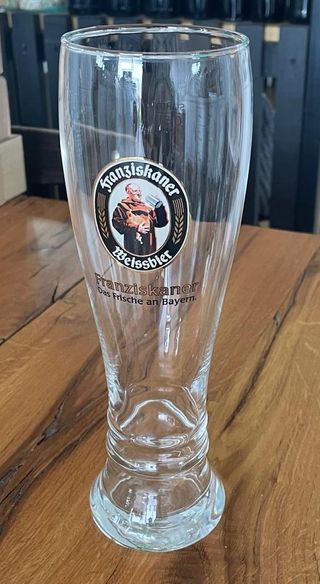 Vasos Franziskaner Weissbier (3 uds)