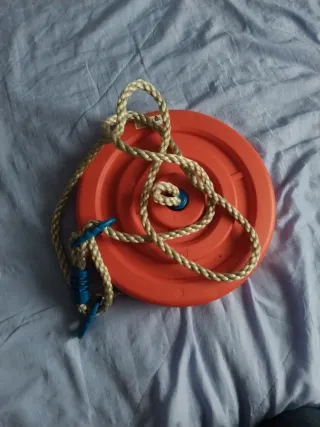 Columpio infantil Lidl naranja