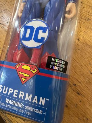 Boneco Superman DC Comics 1ª Edição