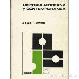 Historia moderna y contemporánea