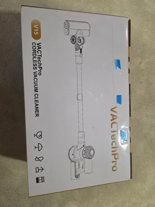 Aspiradora VacTechPro V15 sin cable