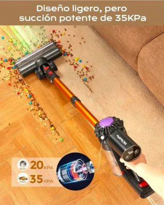Aspiradora VacTechPro V15 sin cable