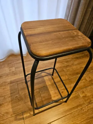 Taburete industrial Maison du Monde