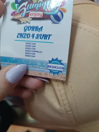 Gorra de satén para mujer