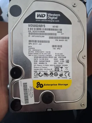 Hard disk Seagate 500 GB SATA