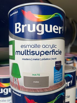 Pintura Bruguer Esmalte Acrílico Moka