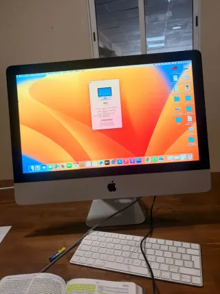 Imac Apple Plata y Negro