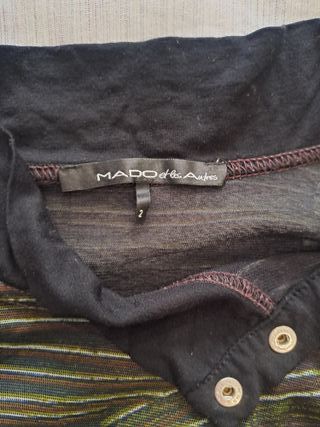 Jersey morado y verde entretiempo