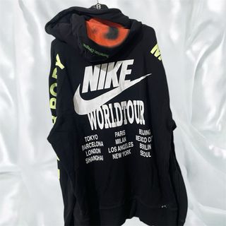 Felpa con cappuccio Nike colore nero,Taglia L