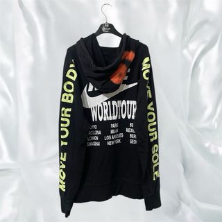 Felpa con cappuccio Nike colore nero,Taglia L