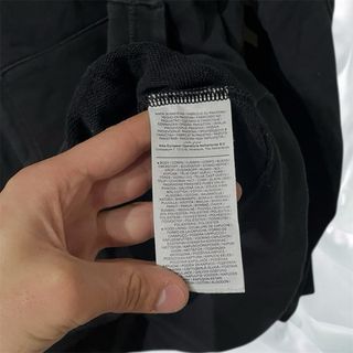 Felpa con cappuccio Nike colore nero,Taglia L