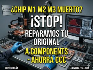 Reparación placa base MacBook Air M1 M2 M3 M4