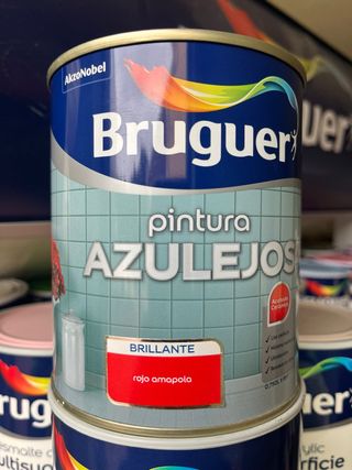 Pintura Bruguer Azulejos Rojo Amapola