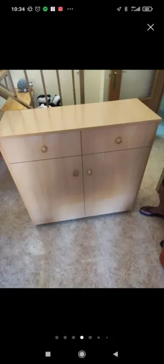 Cama Plegatín Metálica y Madera