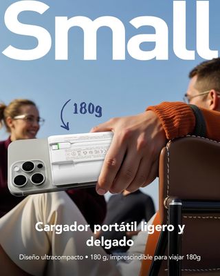 NUEVA Power Bank 10000mAh con Cables Integrados