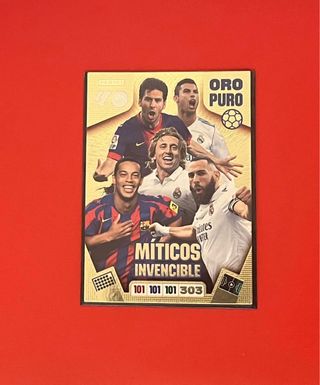 Adrenalyn Miticos Invencibles Oro Puro