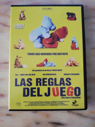 DVD Las Reglas del Juego (The Rules of Attraction)