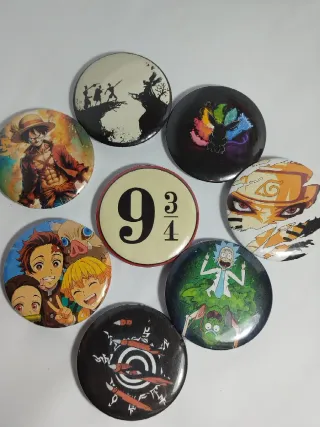​Chapas / Pines Grandes (Anime, Harry Potter..)