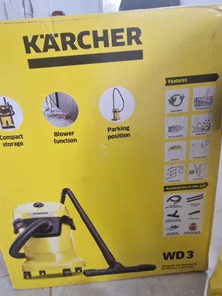 Aspirador Karcher WD 3 V-17 Seco/Húmedo