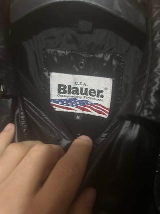 Giubbotto-Piumino Blauer Donna Nero Tg M.