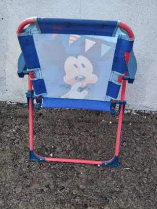 Silla de Playa Disney Mickey Azul