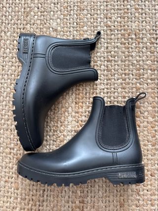 Botas de agua Verbenas negras